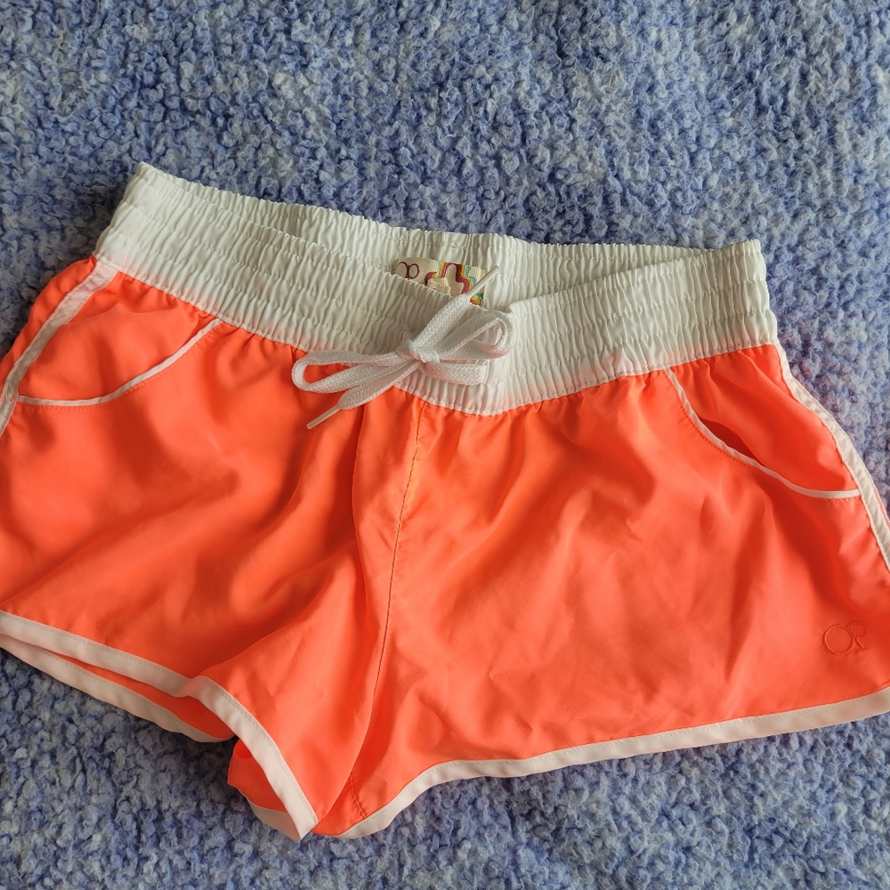 Bright Orange Athletic Shorts